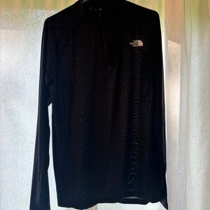 North Face black 1/4 zip up pullover shirt men’s size small NF0A5371JK3 S